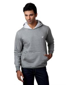 Do u speak green Men Grey Sweatshirt