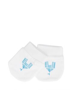 Madagascar 3 Infant Boys White Mittens