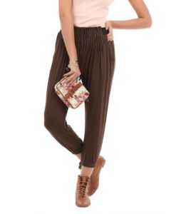 Elle Women Brown Trousers