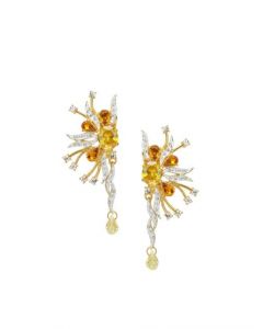 Estelle Women Gold Earrings