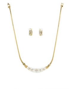 Estelle Women Gold Jewellery Set
