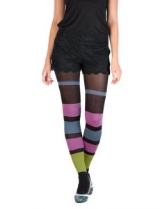 Happy Socks Women Striped Tights