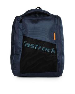 Fastrack Men Navy Blue Backpack