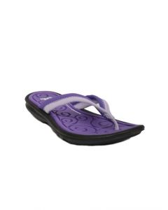 ADIDAS Women Sleekwana Uf+ Purple Flip Flops
