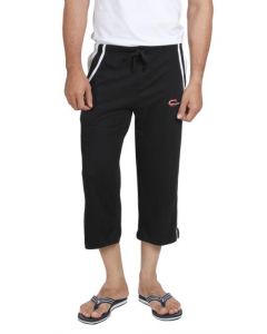 Chromozome Men Black Lounge Shorts