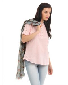 Femella Women Grey Scarf