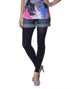 Femella Women Navy Blue Leggings