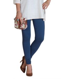 Femella Women Navy Blue Leggings