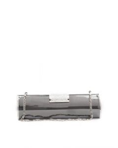 Lino Perros Gunmetal-Toned Clutch