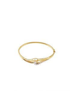 Lucera Gold Plated Bangle