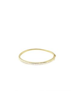 Lucera Gold Plated Bangle
