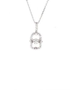 Lucera Silver Pendant With Chain