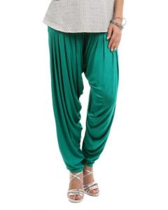 Myntra Women Green Patiala