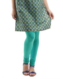 Myntra Women Sea Green Leggings