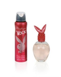 Playboy Women Play It Rock Fragrance Gift Set