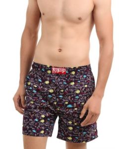 Probase Purple Printed Boxers