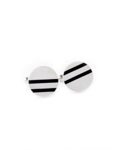 Revv Men Black and Steel Cufflinks