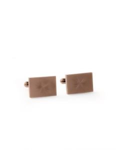 Revv Men Bronze Coloured Cufflinks