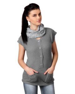Tonga Women Grey Sweater