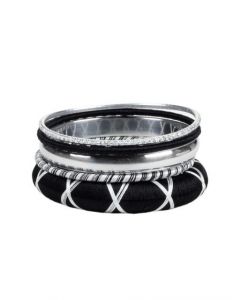ToniQ Women Black Bangles