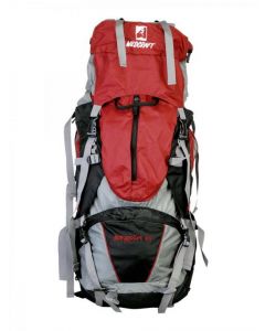 Wildcraft Unisex Gangotri Black & Red Rucksack